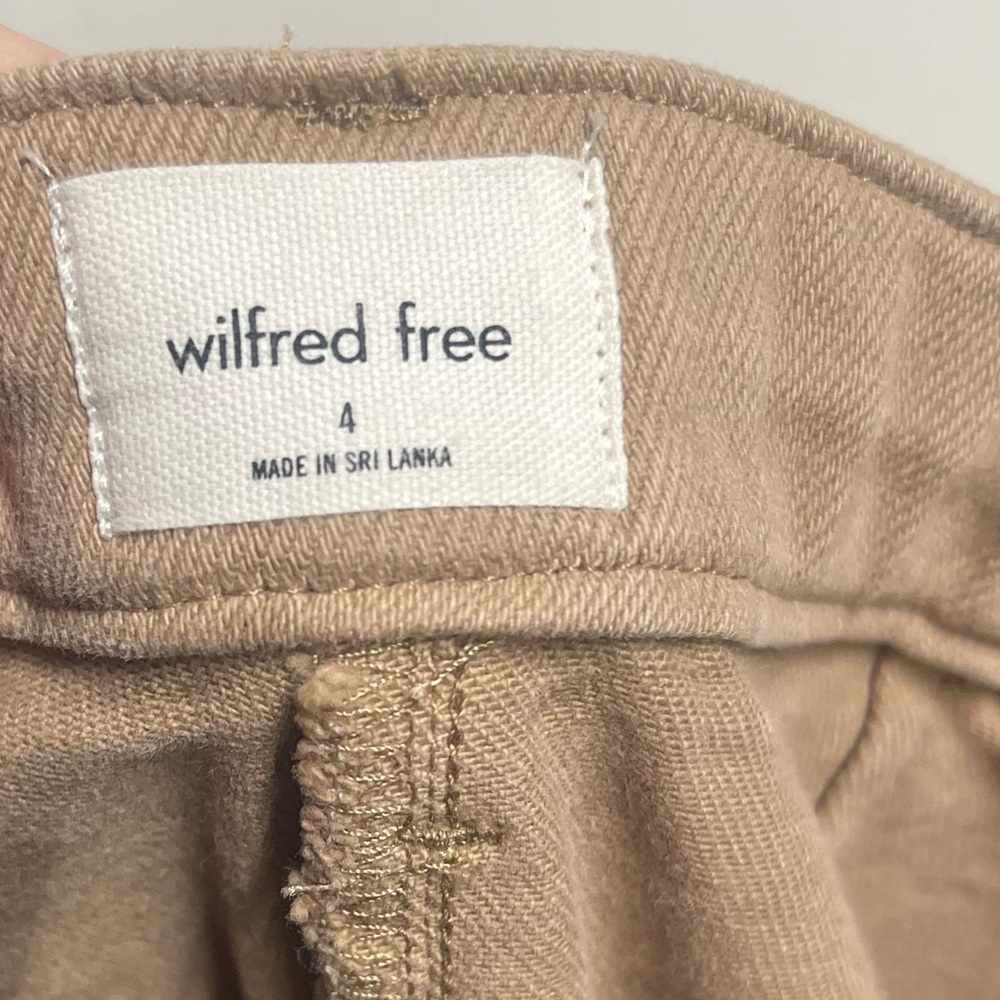 NEW Wilfred Free Modern Cargo utility Pant Size 4 women’s - Picture 8 of 9